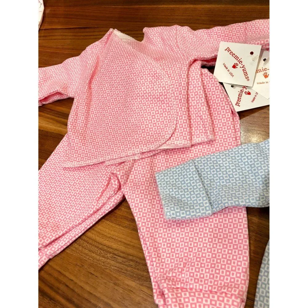 New 11 to 15 Pounds 2 Piece Set Long Sleeve Tee & Pant Baby Girl Babies Newborns